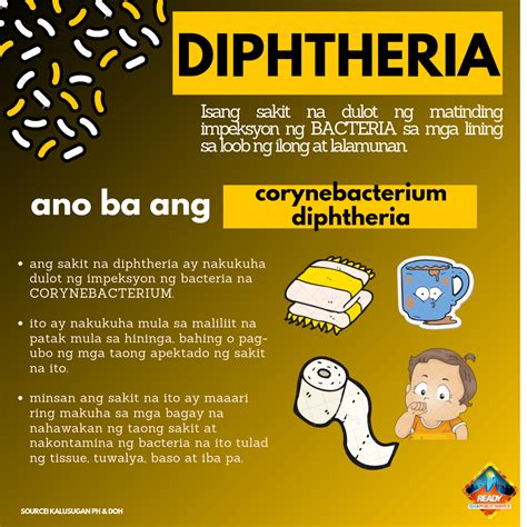 Solusyon sa sakit na diphtheria